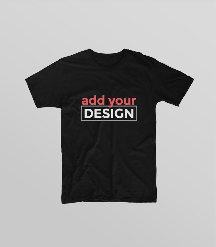Custom T-shirts Black