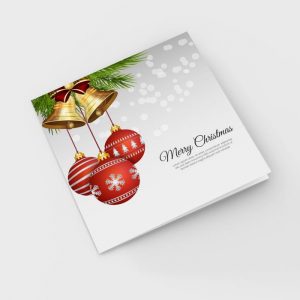 Square Christmas Cards-Nukreationz.com.ng